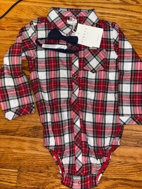 Petitlem onesie with bow tie